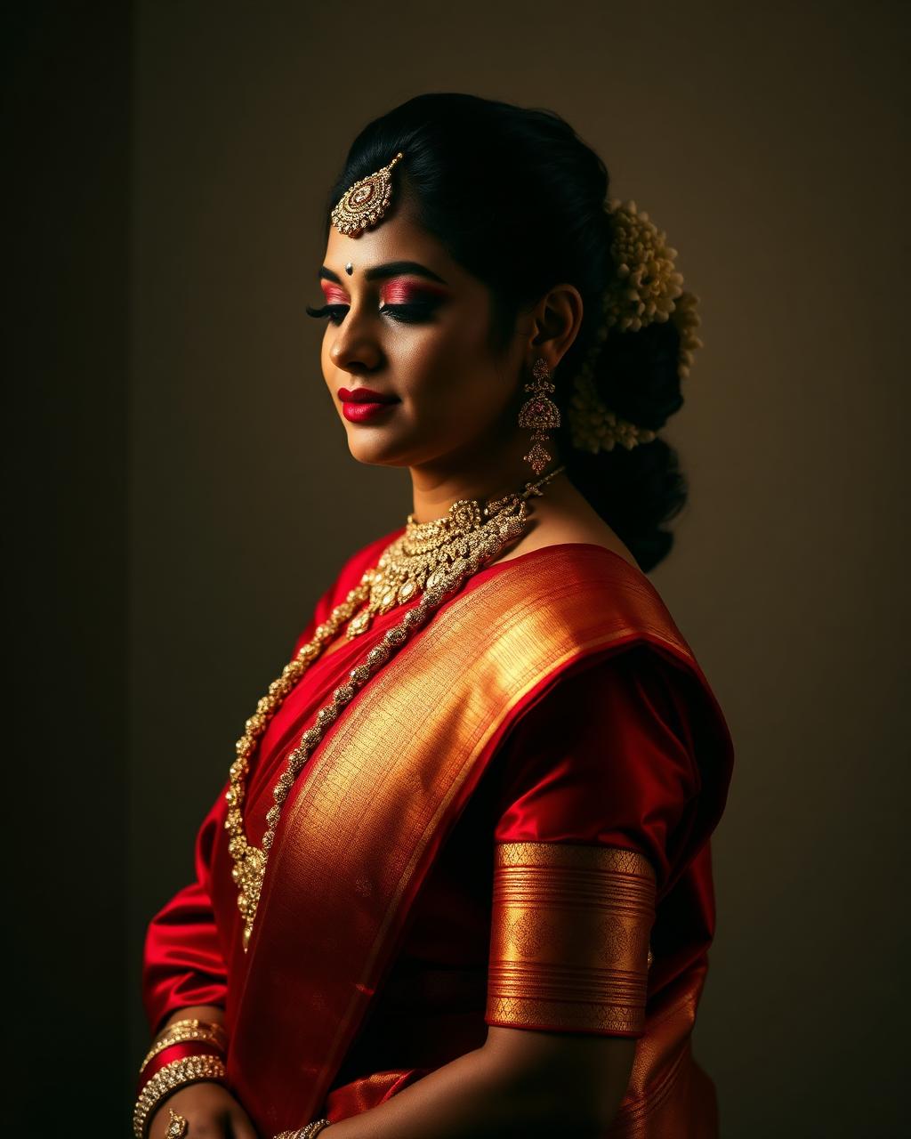 Bridal · Muhurtham crimson